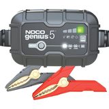 NOCO - GENIUS5EU - Automatische Oplader - 5A - 6V en 12V Batterijlader - Voor Auto, Motorfiets, Boot, SUV, ATV, RV, Camper