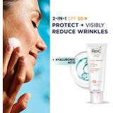 RoC - Soleil Protexion+ - Anti Wrinkle Smoothing Fluid - SPF 50 - 50 ml