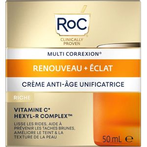 RoC - Multi Correx.revive+glow A/age Cr - 50ml - Gezichtscrème
