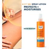 RoC - Soleil Protexion+ - Hydraterende Bruinings Spray SPF 50+ - 200 ml