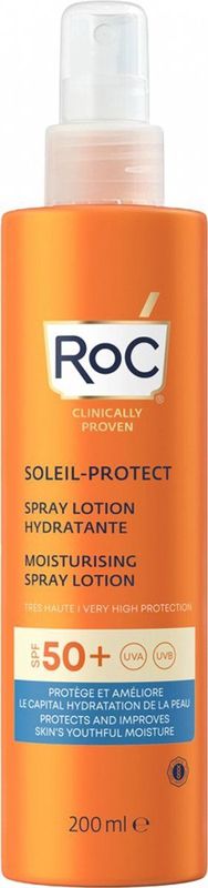 RoC - Soleil Protexion+ - Hydraterende Bruinings Spray SPF 50+ - 200 ml