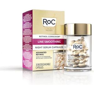 RoC Retinol Correxion Line Smoothing Night 30 Capsules Hydraterend serum
