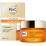 ROC - Revive + Glow Gezichtscrème - 50ml - Verbetert Huidtextuur en -tint