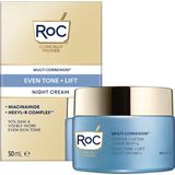 RoC - MULTI CORREXION® Even Tone + Lift Nachtcrème - 50 ml - Huidverzorging