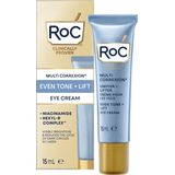 RoC - MULTI CORREXION® Even Tone + Lift Oogcrème - 15 ml - Hydraterend