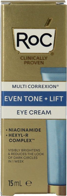 RoC - MULTI CORREXION® Even Tone + Lift Oogcrème - 15 ml - Hydraterend