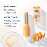 ROC Revive + Glow - Oogcrème - 4 G - Hypoallergeen - Parfumvrij