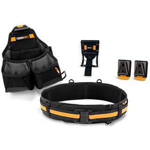 TOUGHBUILT TOU-CT-102-3 3pc Pro Framer Tool Riem Set, Zwart