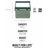 Koelbox Stanley The Easy Carry Outdoor Green 15