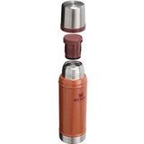 Stanley - The Legendary Classic Bottle - Thermosfles - Hammertone Clay - RVS - 0,75 L