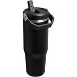 Stanley - Iceflow Flip Straw - Tumbler - Charcoal - 0,89 L - Roestvrijstaal