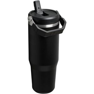 Stanley - Iceflow Flip Straw - Tumbler - Charcoal - 0,89 L - Roestvrijstaal