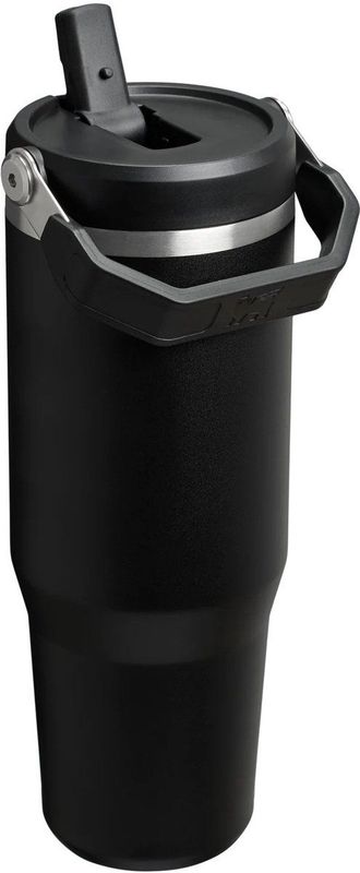 Stanley - Iceflow Flip Straw - Tumbler - Charcoal - 0,89 L - Roestvrijstaal