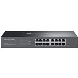 TP-Link - Omada ES216G - Managed Switch - Zwart - L2 - 16 Gigabit Ethernet-poorten