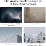 TP-Link Deco BE25-Outdoor - Mesh WiFi Versterker - Buiten - WiFi 7 - PoE - Uitbreiding