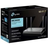 TP-Link - Archer BE220 - WLAN-Router - Zwart - Wi-Fi 7