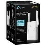 TP-Link - BE3600 - Wifi Range Extender - Tot 2882 Mbit/s - Dual-band
