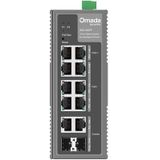 TP-Link Omada IES210GPP netwerk-switch Managed Gigabit Ethernet (10/100/1000) Power over Ethernet (PoE) DIN rail Grijs