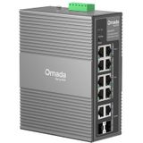 TP-Link Omada IES210GPP netwerk-switch Managed Gigabit Ethernet (10/100/1000) Power over Ethernet (PoE) DIN rail Grijs
