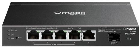 Omada - Access 6-Port Gigabit Switch - Netwerkschakelaar - 5 Havens - Power over Ethernet
