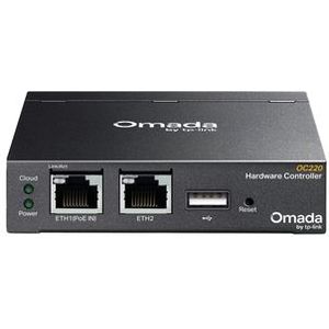 TP-Link - Omada OC220 - Hardware Controller - Zwart - 2 GB RAM