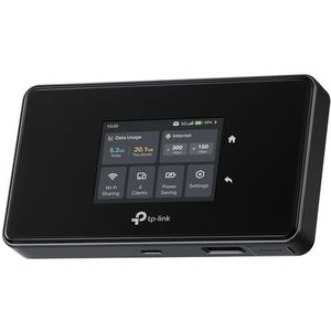 TP-Link - M8550 - MiFi Router - 5G - WiFi 6E - Mobiele 5G WiFi Hotspot - Voor Onderweg