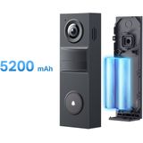 TP-Link - Tapo D205 - Intercom - Zwart - Draadloos - 3MP