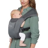Ergobaby Embrace Soft Air Mesh Washed Black - draagzak baby