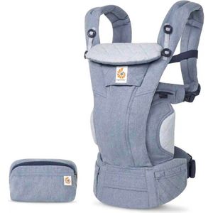 Ergobaby baby draagzak Omni Dream Denim upcycled -ergonomische draagzak vanaf geboorte