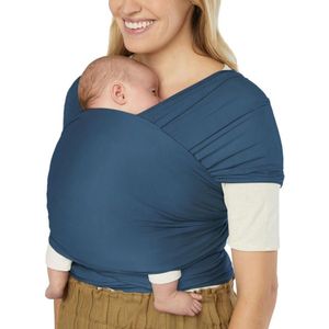 Hoppediz Ring-Sling, baby sling from birth, 100% cotton tested for harmful substances, design Aberdeen