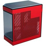 ATX Semi-tower Box Hyte Y60 Red Black/Red