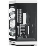 Hyte Y70 Touch Black/White Midtowermodel ATX wit, zwart