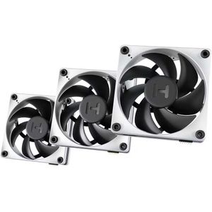 Hyte - THICC FP12 - PC Ventilator - Wit/Zwart - 120 mm - 3-Pack