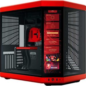 HYTE Y70 Touch Infinite - Black Cherry - Case - Miditower - Red