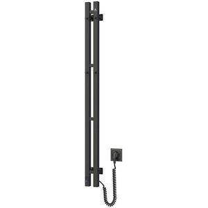 SONNI Handdoekdroger, radiator, badkamer, middenaansluiting, handdoekwarmer, badkamerverwarming, wit, recht, 60 x 100 cm