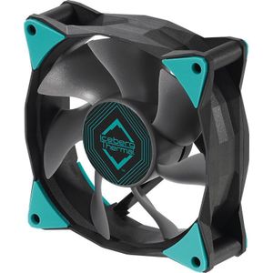 Iceberg Thermal - IceGALE - Computer Case Fan - 8 cm - Zwart - 1 stuk