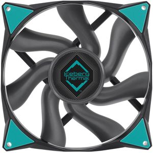 Iceberg - Thermal Icegale Xtra - Ventilator - Zwart - 140x140mm - Messing Behuizing