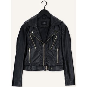 Ibana - Moss - Leren Jas - Zwart