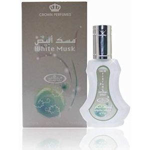 Al Rehab WHITE MUSK Eau de Parfum 35ml spray voor heren NOTEN: Witte musk en amber
