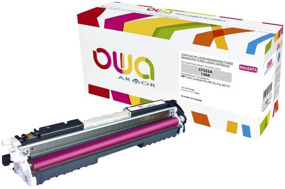 6x Tonercartridge OWA alternatief tbv HP CF353A rood
