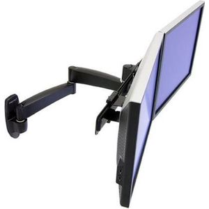 Ergotron 200 Series Dual Monitor Arm, 11,8 kg, 55,9 cm (22""), 75 x 75 mm, 100 x 100 mm, Zwart