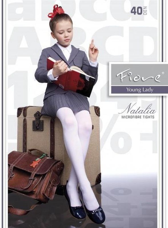 kinder panty Natalia 116/122 donker lila