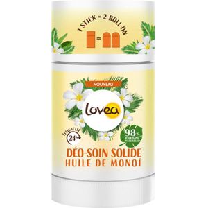 8x Lovea Solid Deodorant Tahiti Monoi 50 gr