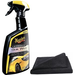 Meguiars Ultimate Quick wax 709 ml. incl. microvezel 40 x 40 cm. G200924
