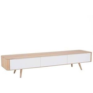 Gazzda Ena dressoir tv-meubel 225x55 whitewash