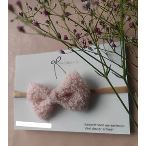 Teddy strik haarband