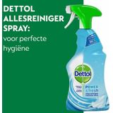 6x Dettol Power & Fresh Spray Katoenfris Allesreiniger 500 ml