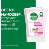 5x Dettol No Touch Wasgel Navulling Rozenwater & Sheabutter 250 ml