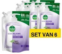 6x Dettol Refill Handzeep Relaxing Lavender 500 ml