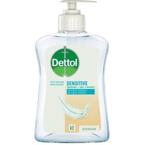 6x Dettol Handzeep Gevoelige Huid 250 ml